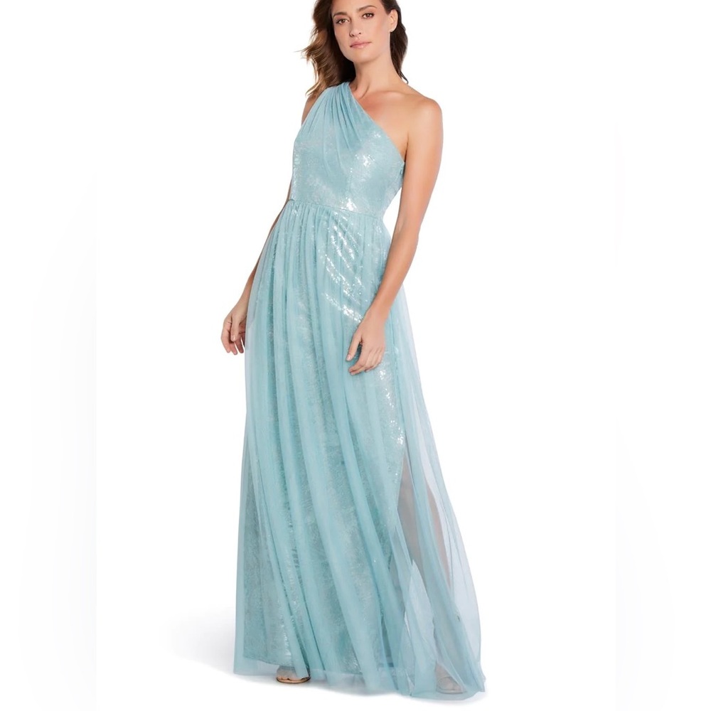 One Shoulder Ball Gown